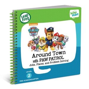 LeapFrog | LeapStart Around Town Paw Patrol Book | Level 2
